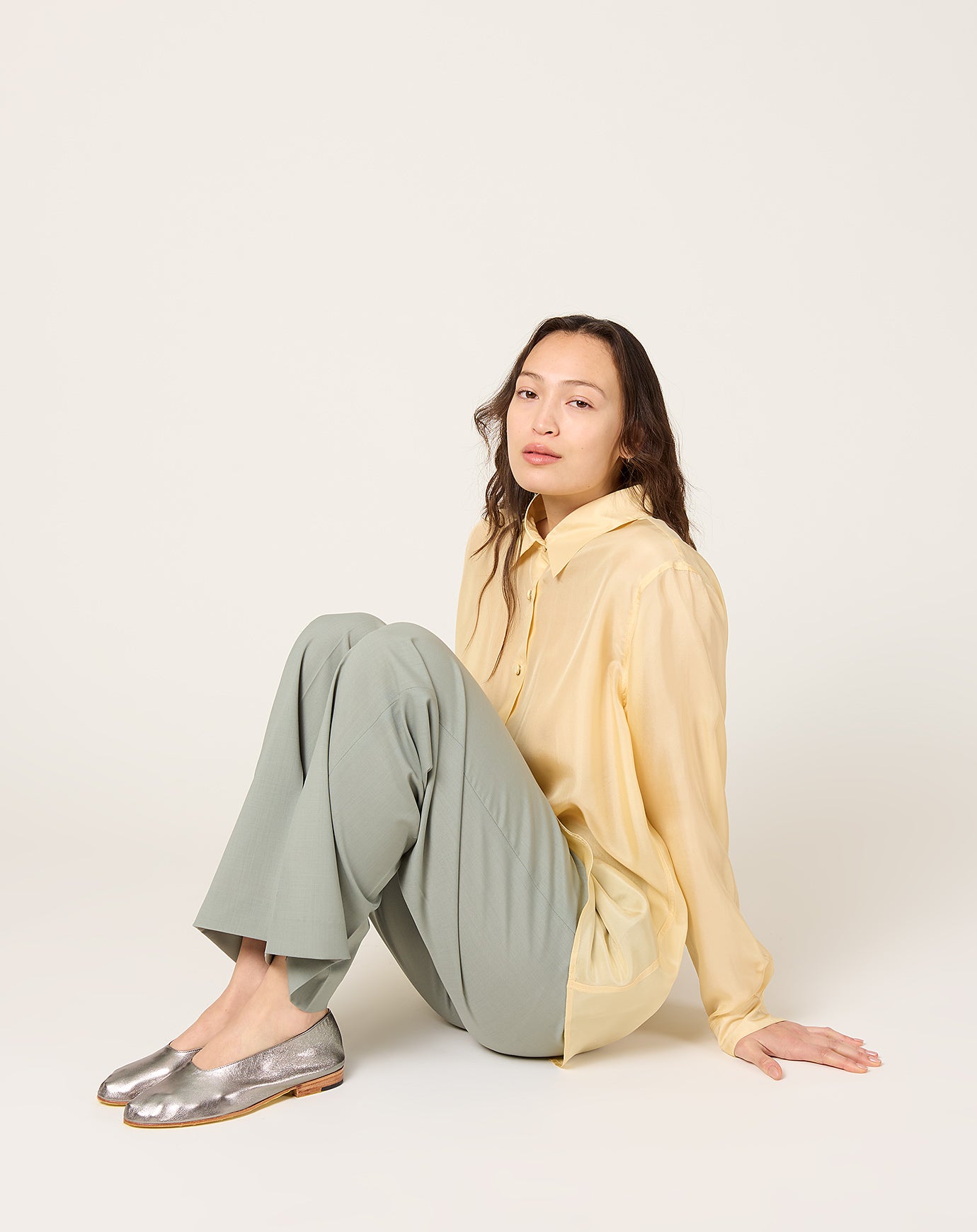 Rachel Comey Quinny Shirt in Sand