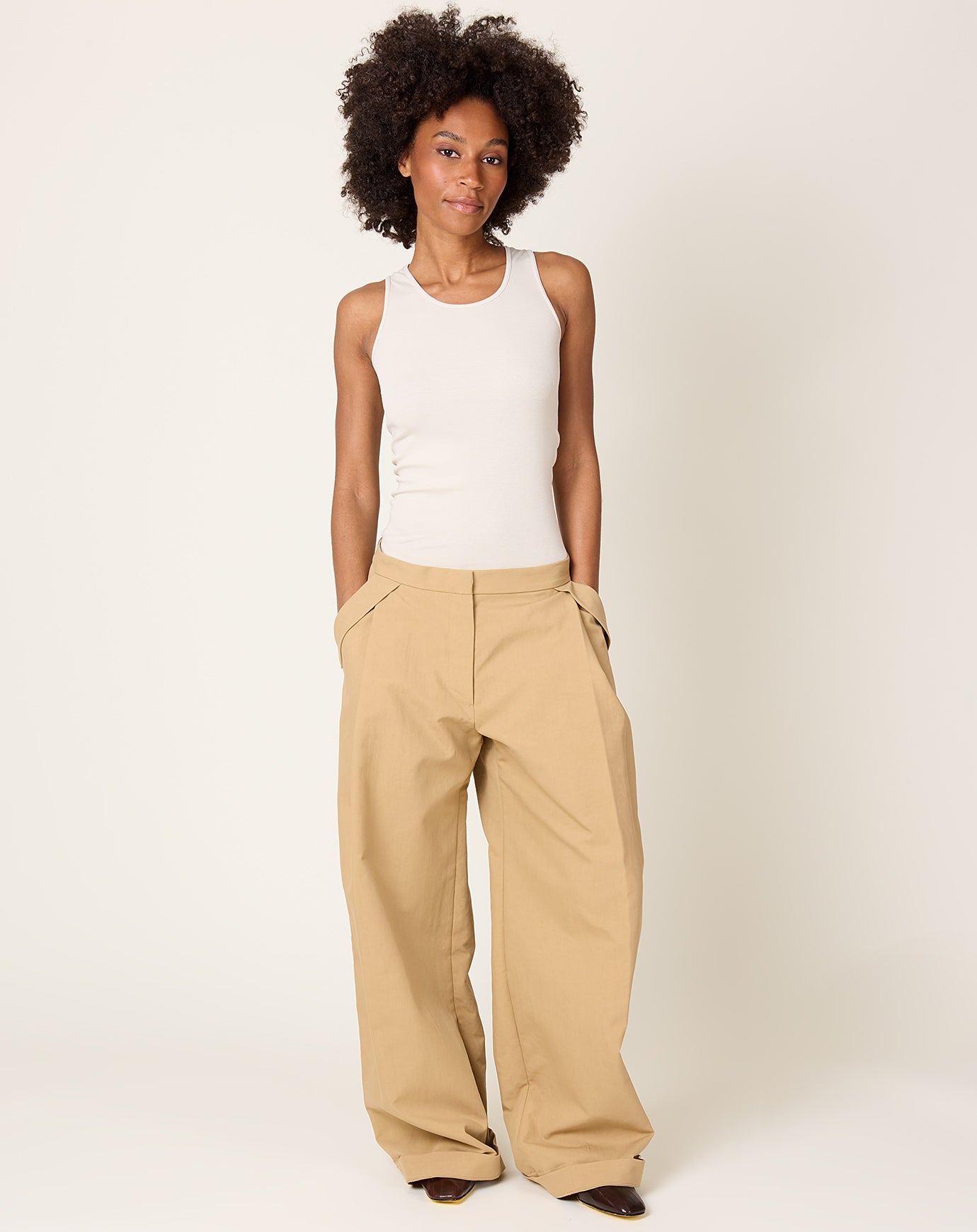 Rachel Comey Reinhart Pant in Camel