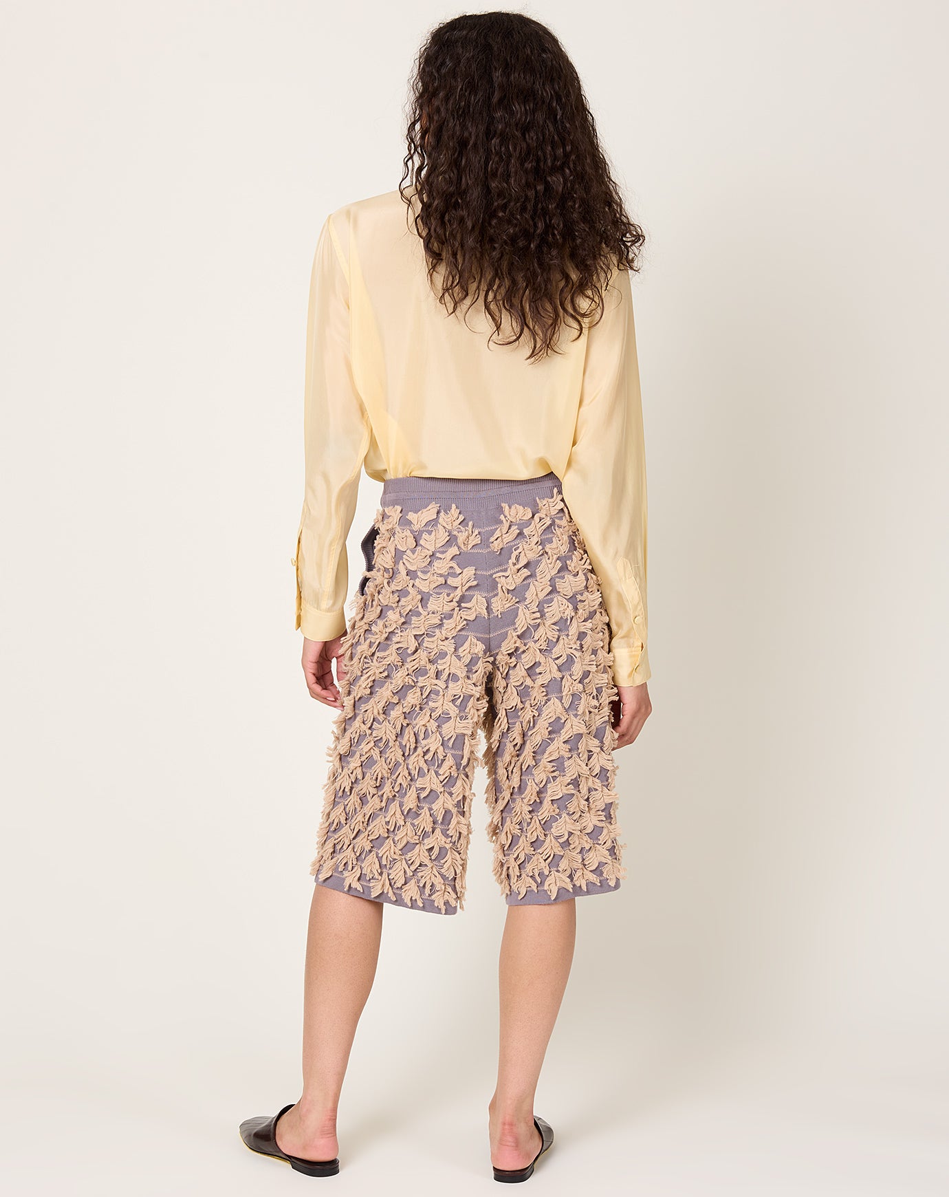 Rachel Comey Soleil Short in Dusty Mauve & Blush