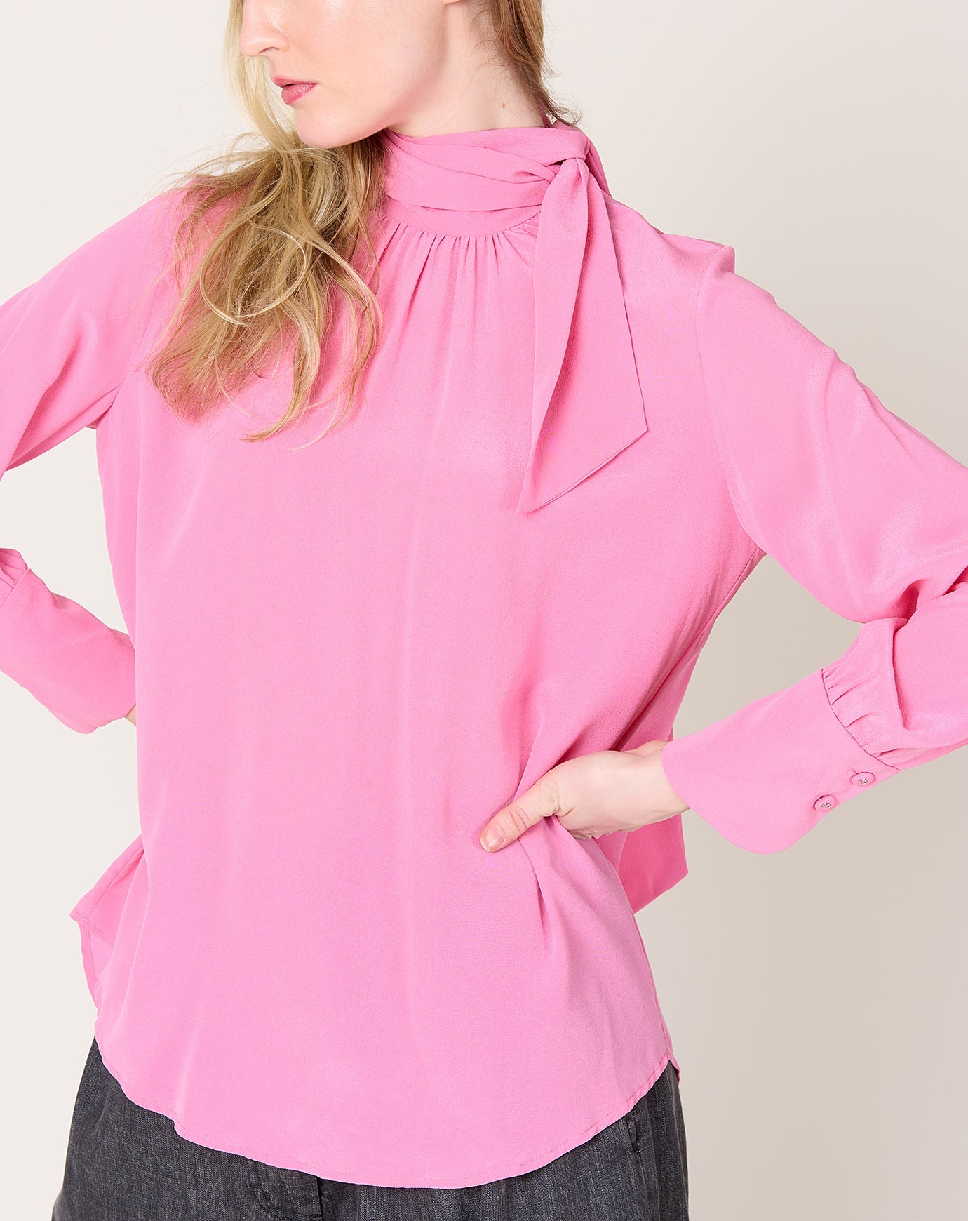 Rachel Comey Tie Rite Top in Pink