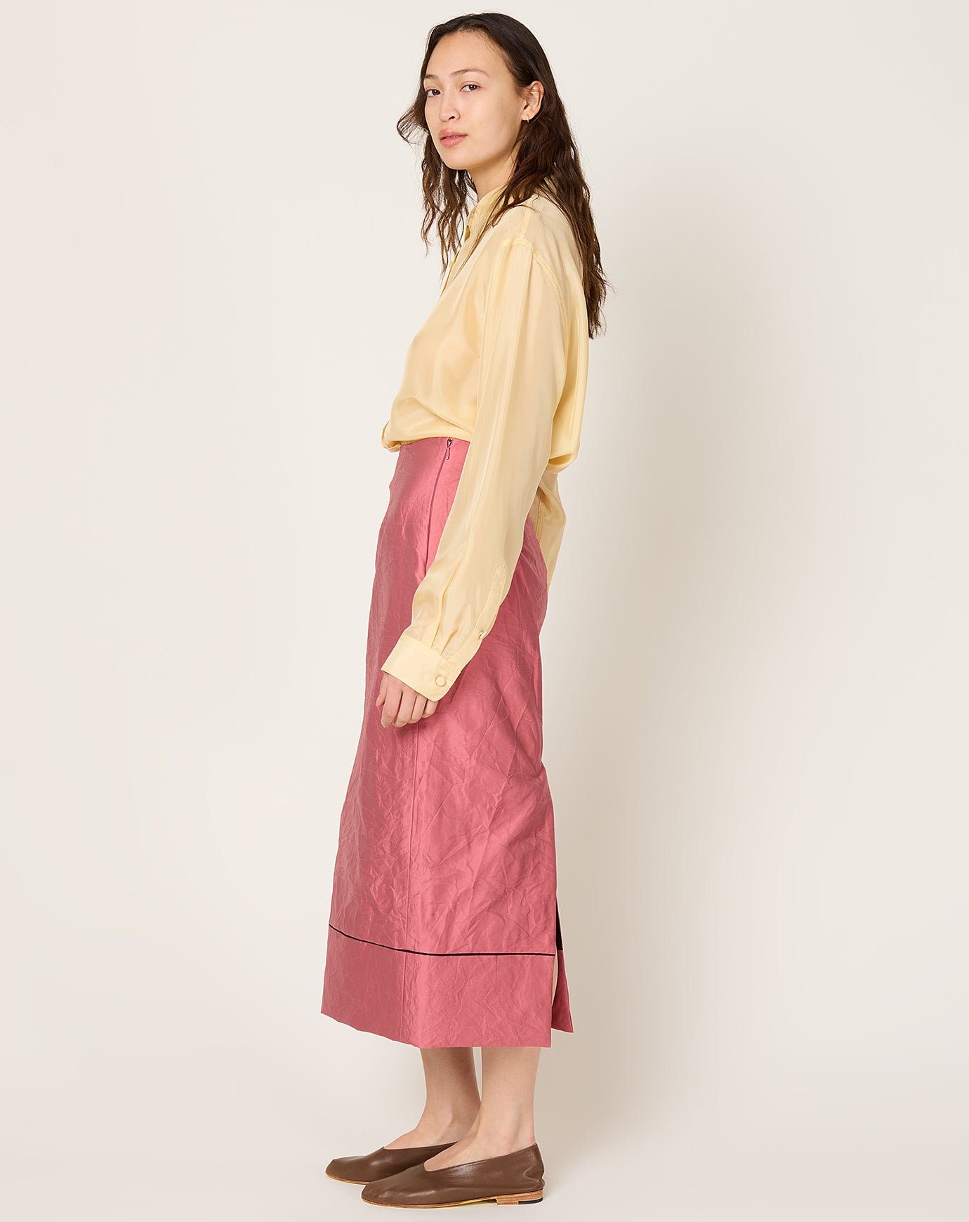 Rachel Comey Vick Skirt in Dark Pink