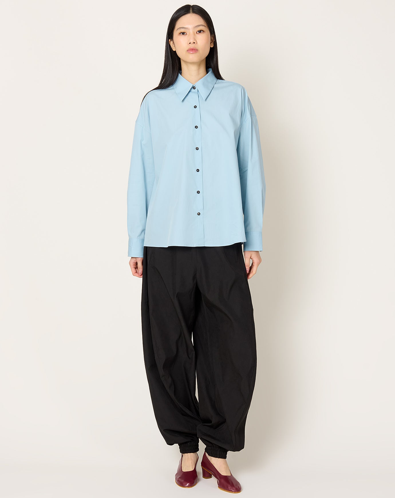 Róhe Balloon Track Pants in Black