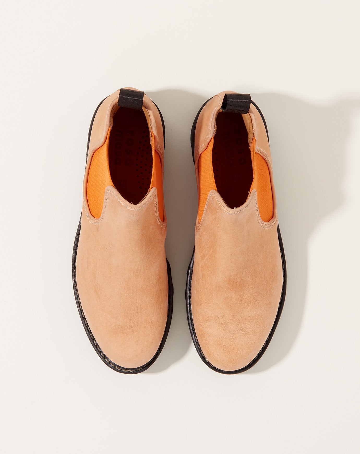 Rosa Mosa Side Gore Chelsea Boot in Orange