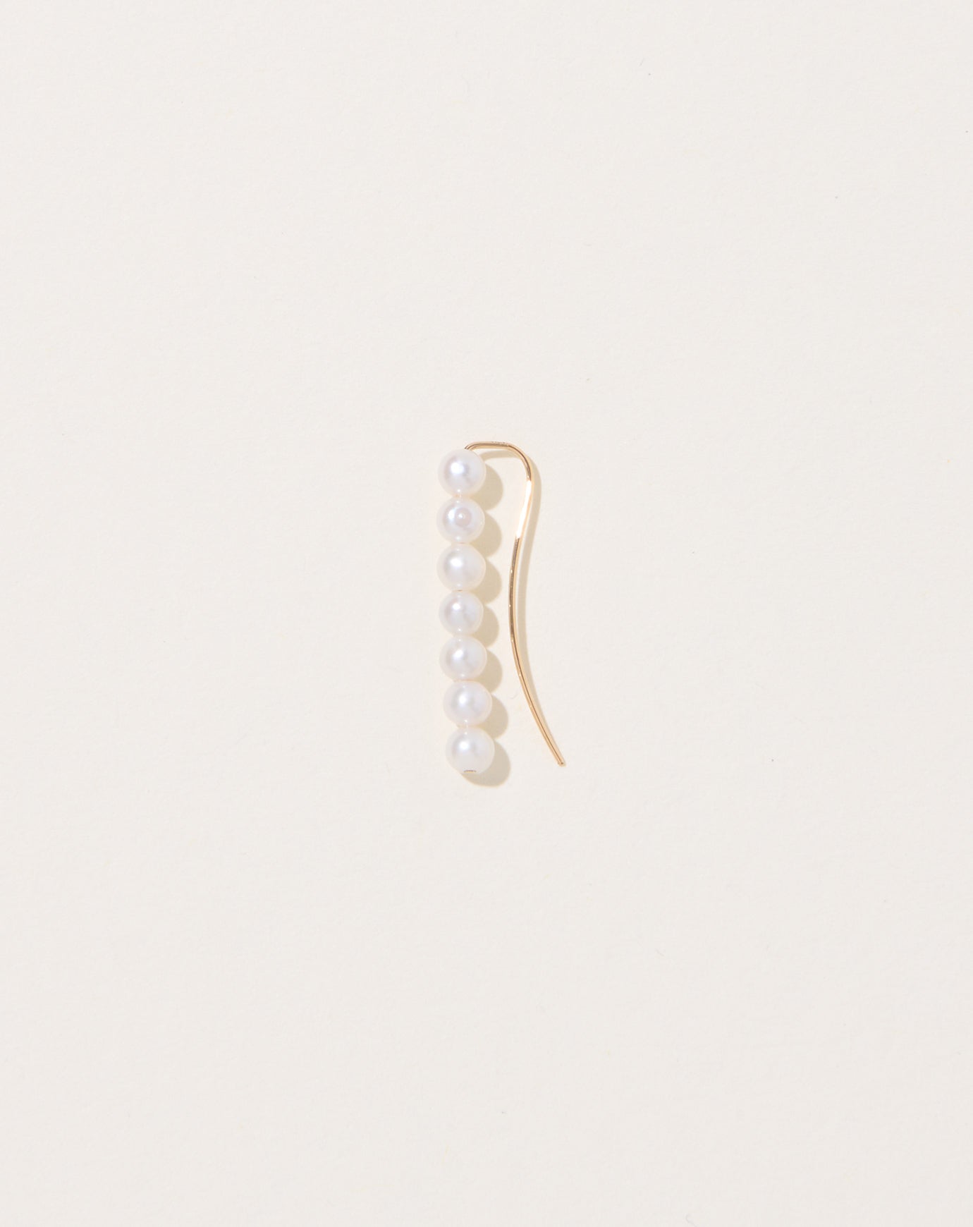 Saskia Diez 7 Pearl Barbelle Earring