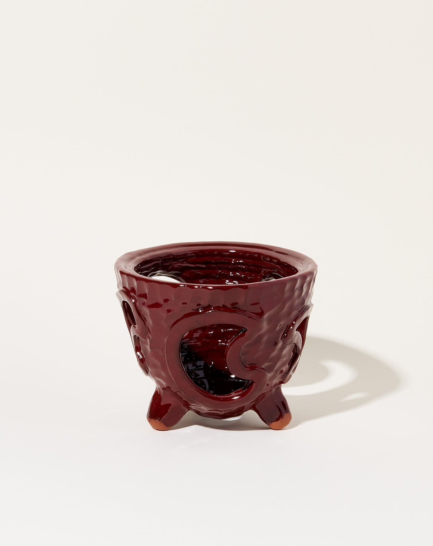 Sean Gerstley Mini Fruit Bowl in Brick Red