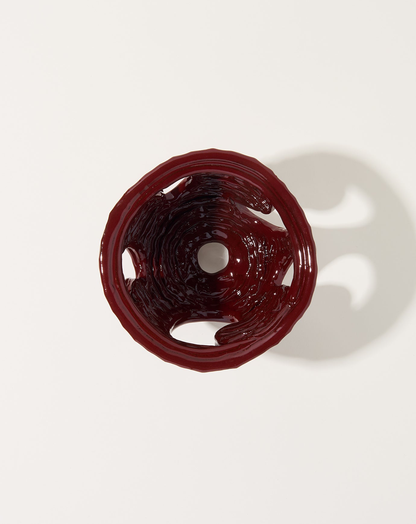 Sean Gerstley Mini Fruit Bowl in Brick Red