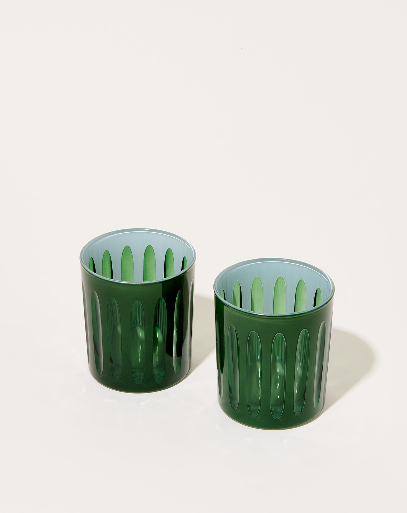 Sir Madam Empire Rocks Set in Malachite