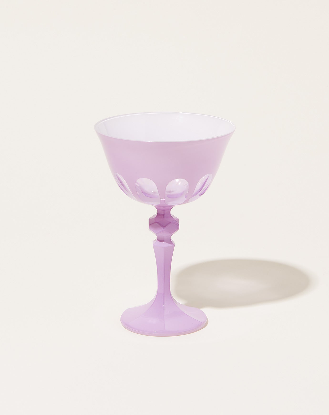 Sir Madam Rialto Glass Coupe Set in Lupine