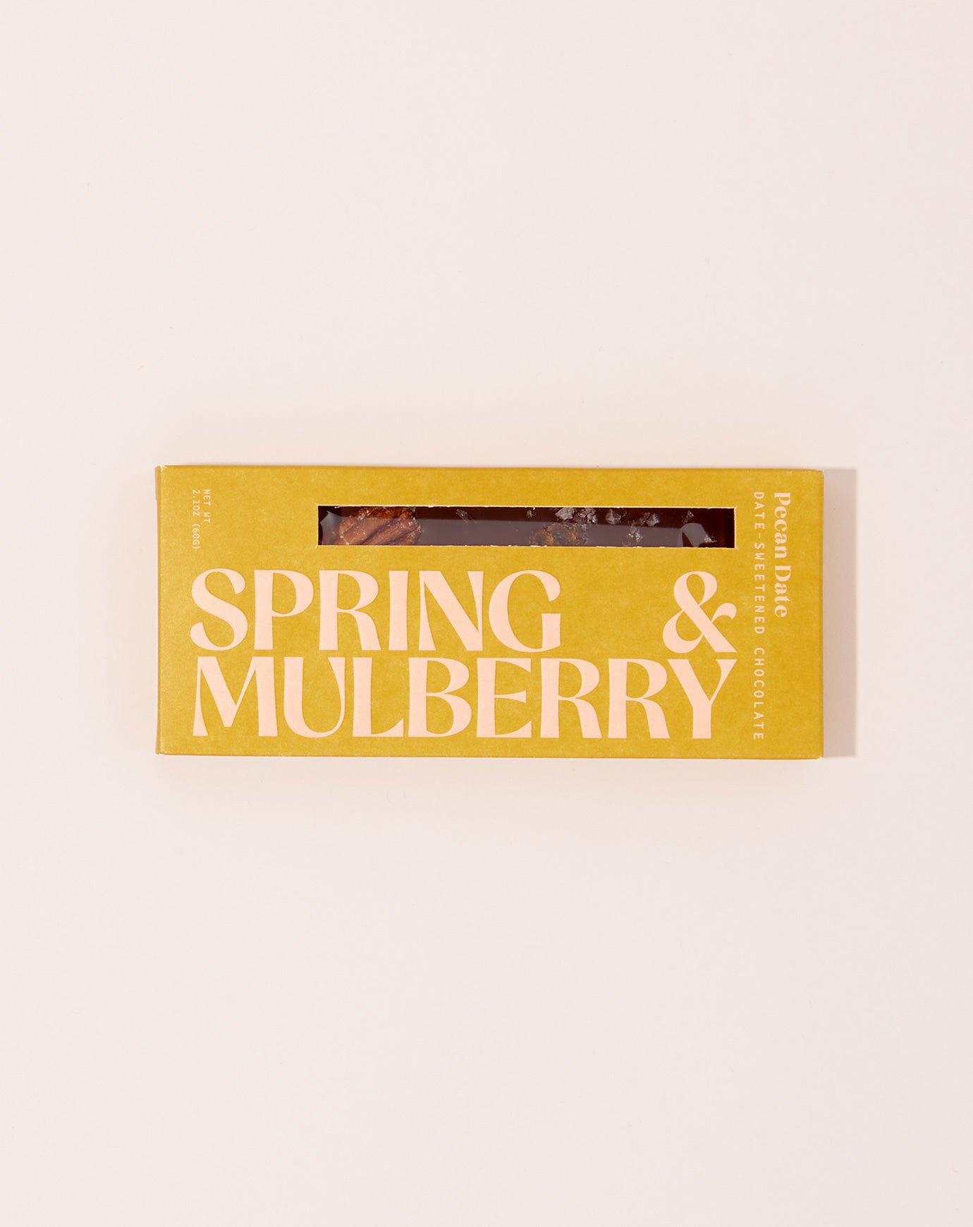 Spring & Mulberry Medjool Date, Pecan, Himalayan Salt Chocolate