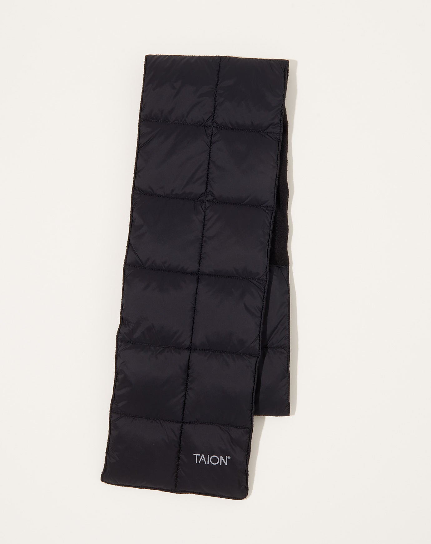 Basic Down Scarf in Black