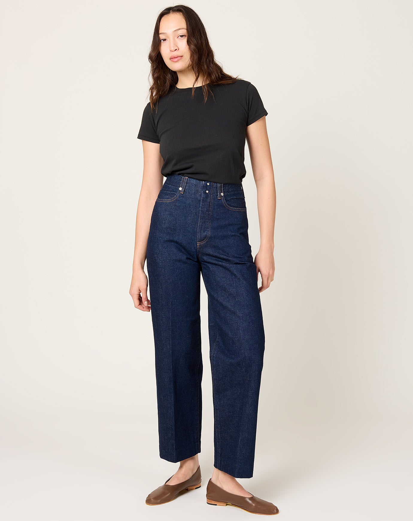 Tanaka The Jean Trousers in Rinse Blue