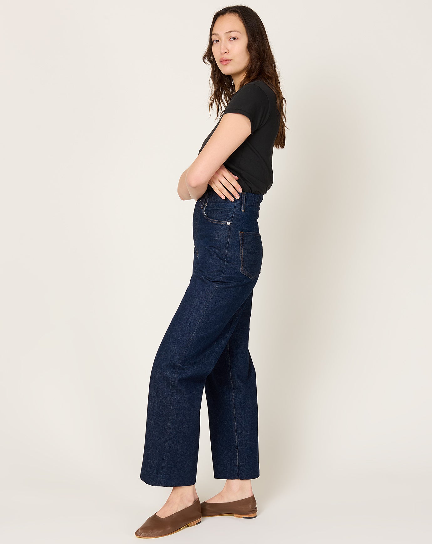 Tanaka The Jean Trousers in Rinse Blue