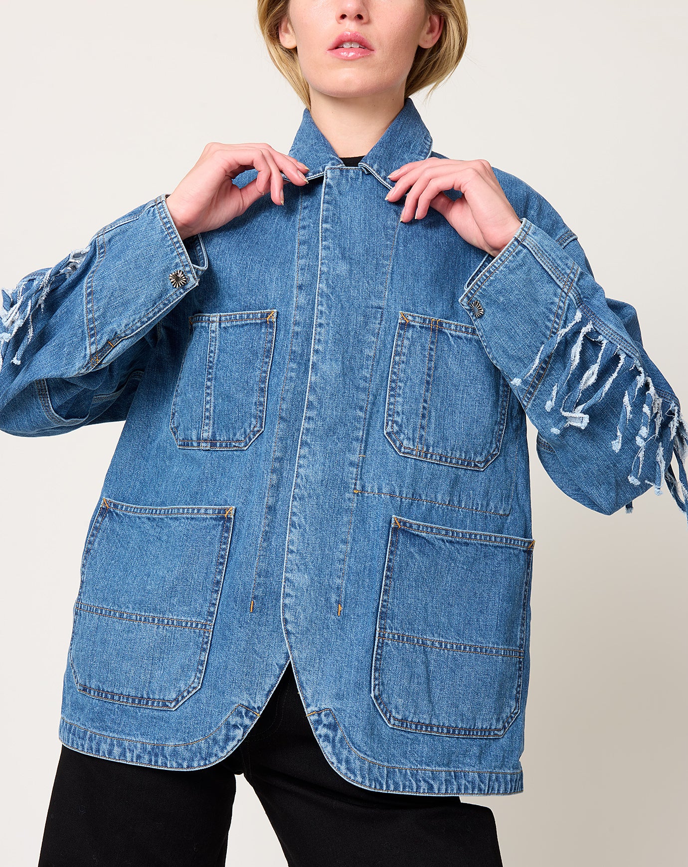 TOGA Archives Denim Jacket in Blue