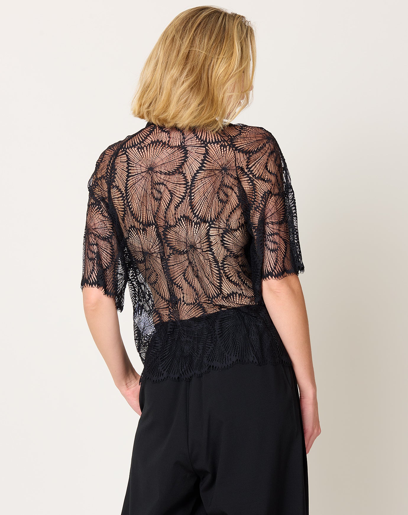 TOGA Archives Lace Blouse in Black