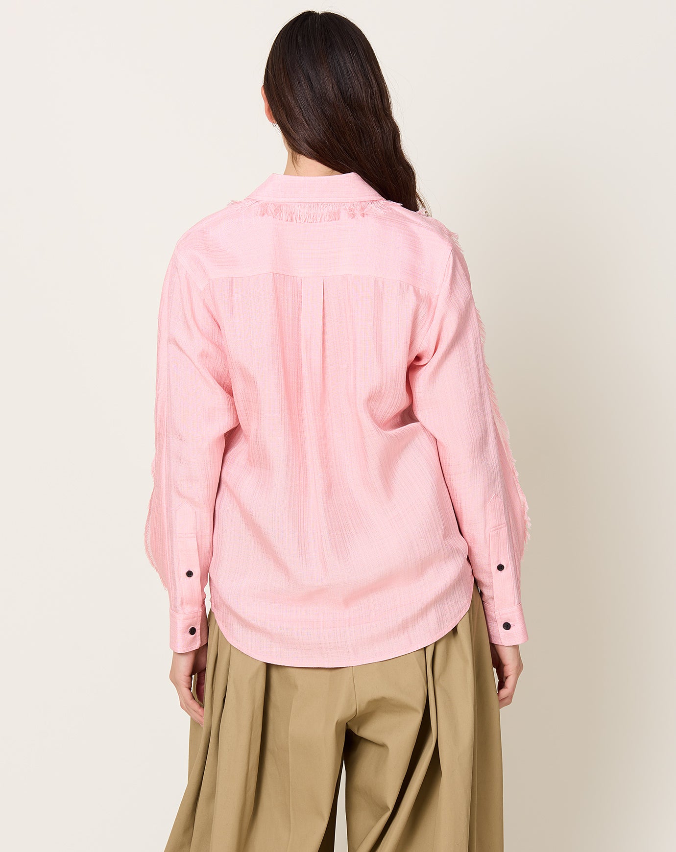TOGA Archives Plain Weave Shirt in Pink