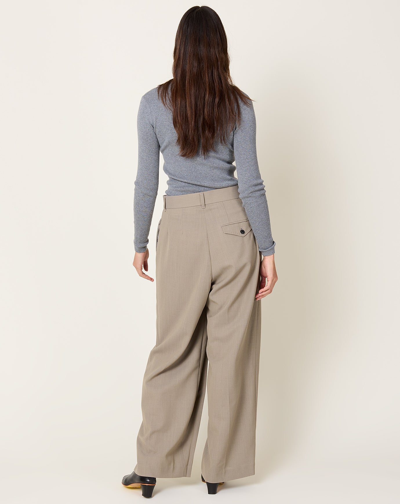 TOGA ARCHIVES Pierced Pants in Beige
