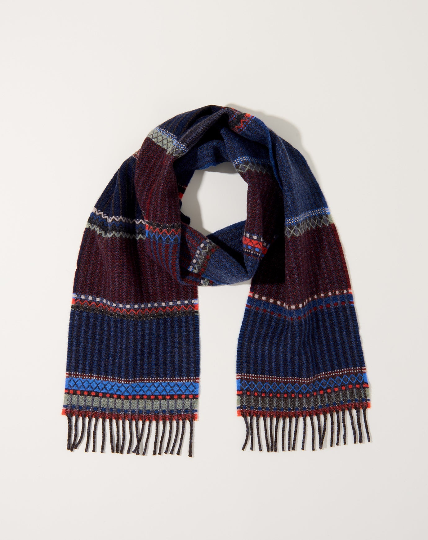 Wallace Sewell Cassia Scarf in Ink