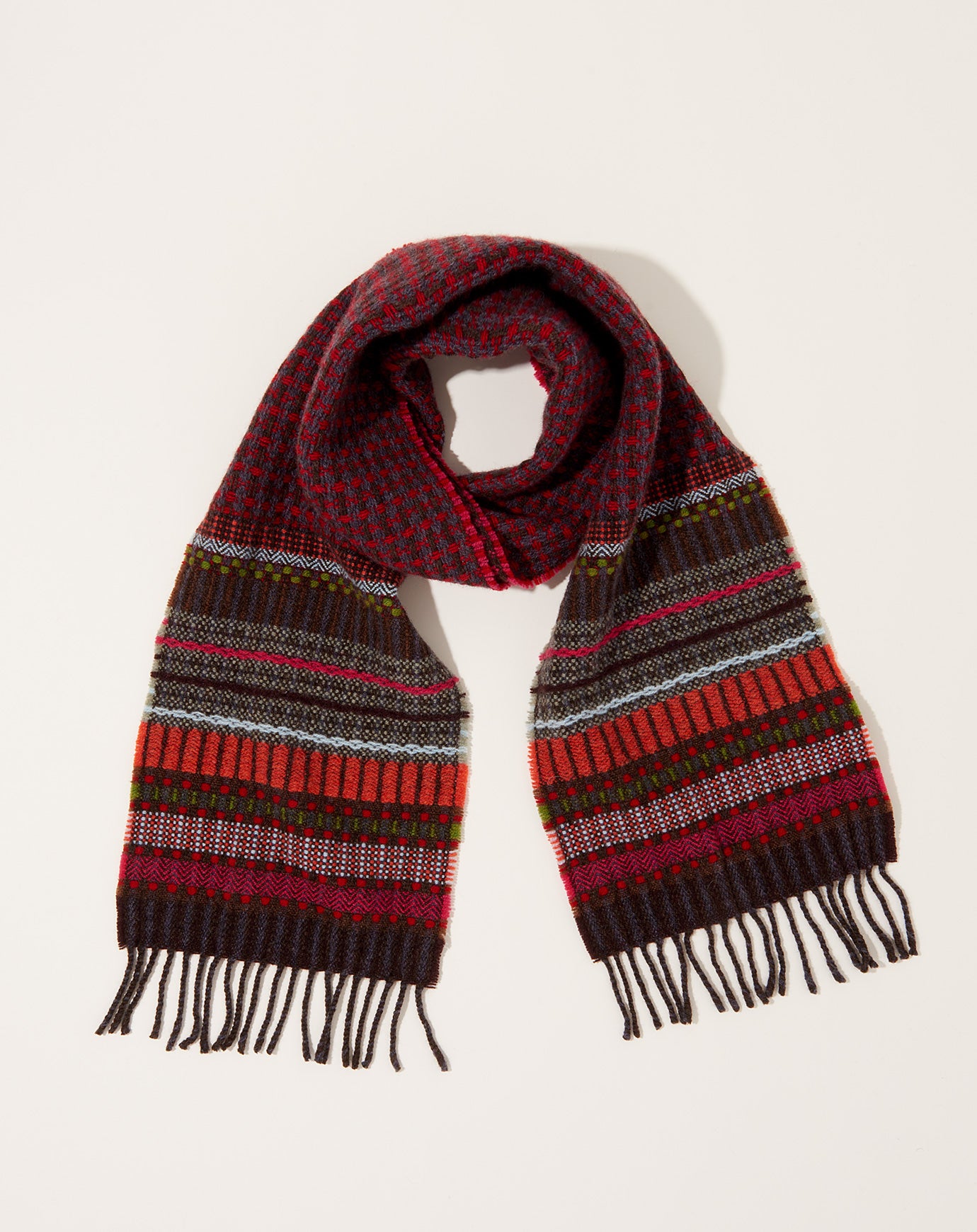 Wallace Sewell Fremont Scarf in Beetroot