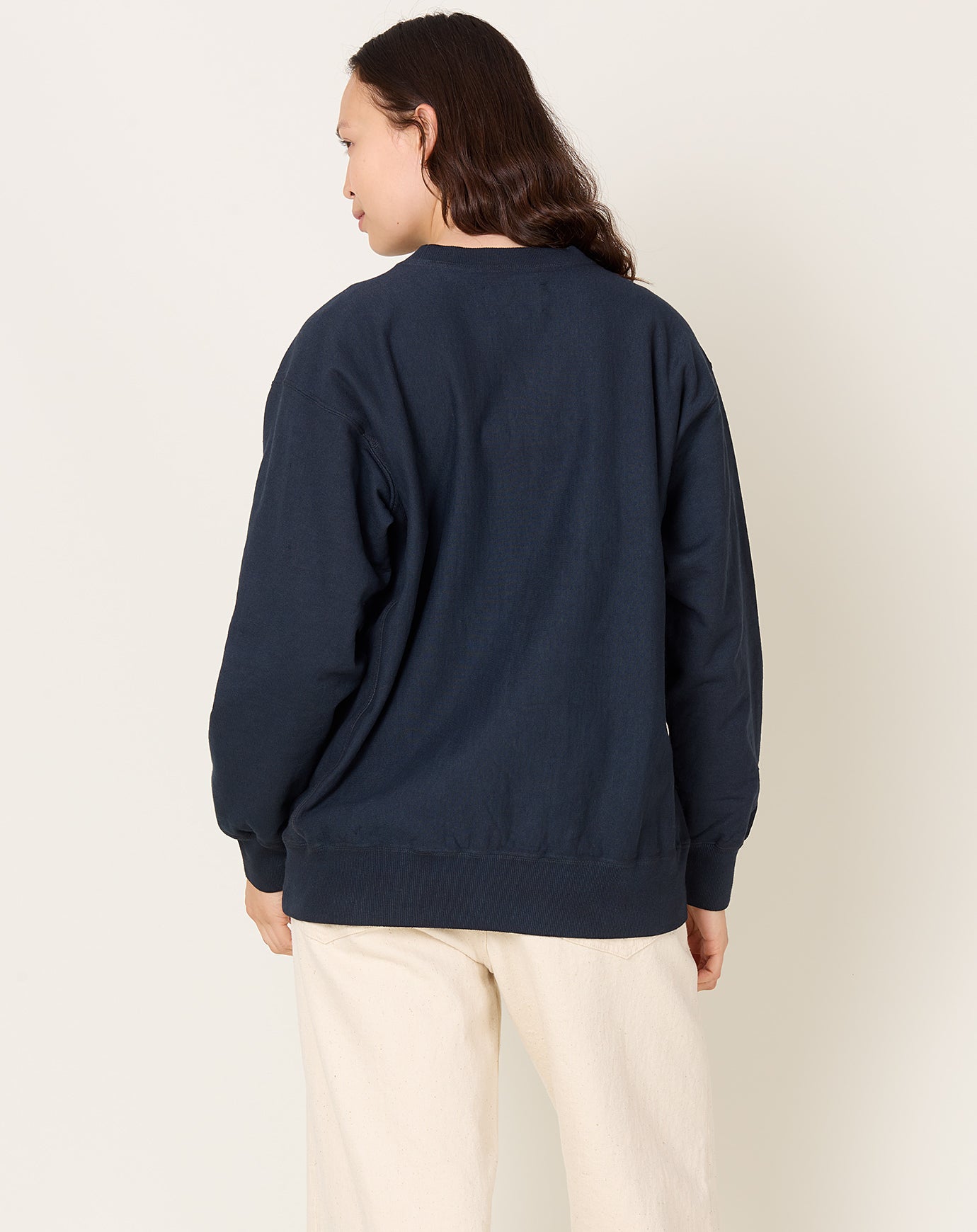 Yoko Sakamoto Athletic Sweatshirt in Indigo