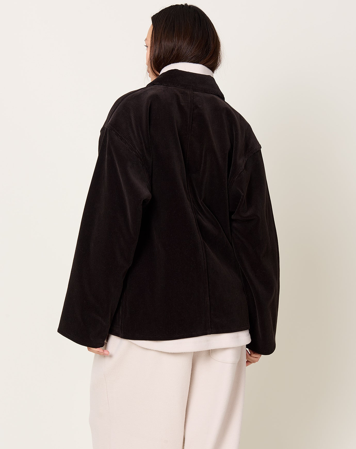 Yoko Sakamoto Corduroy Coverall in Brown