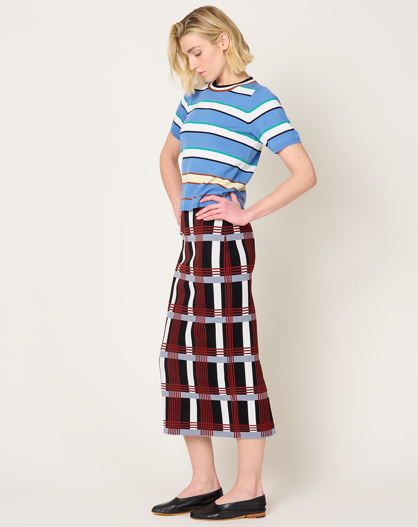 Zankov Alina Jacquard Skirt