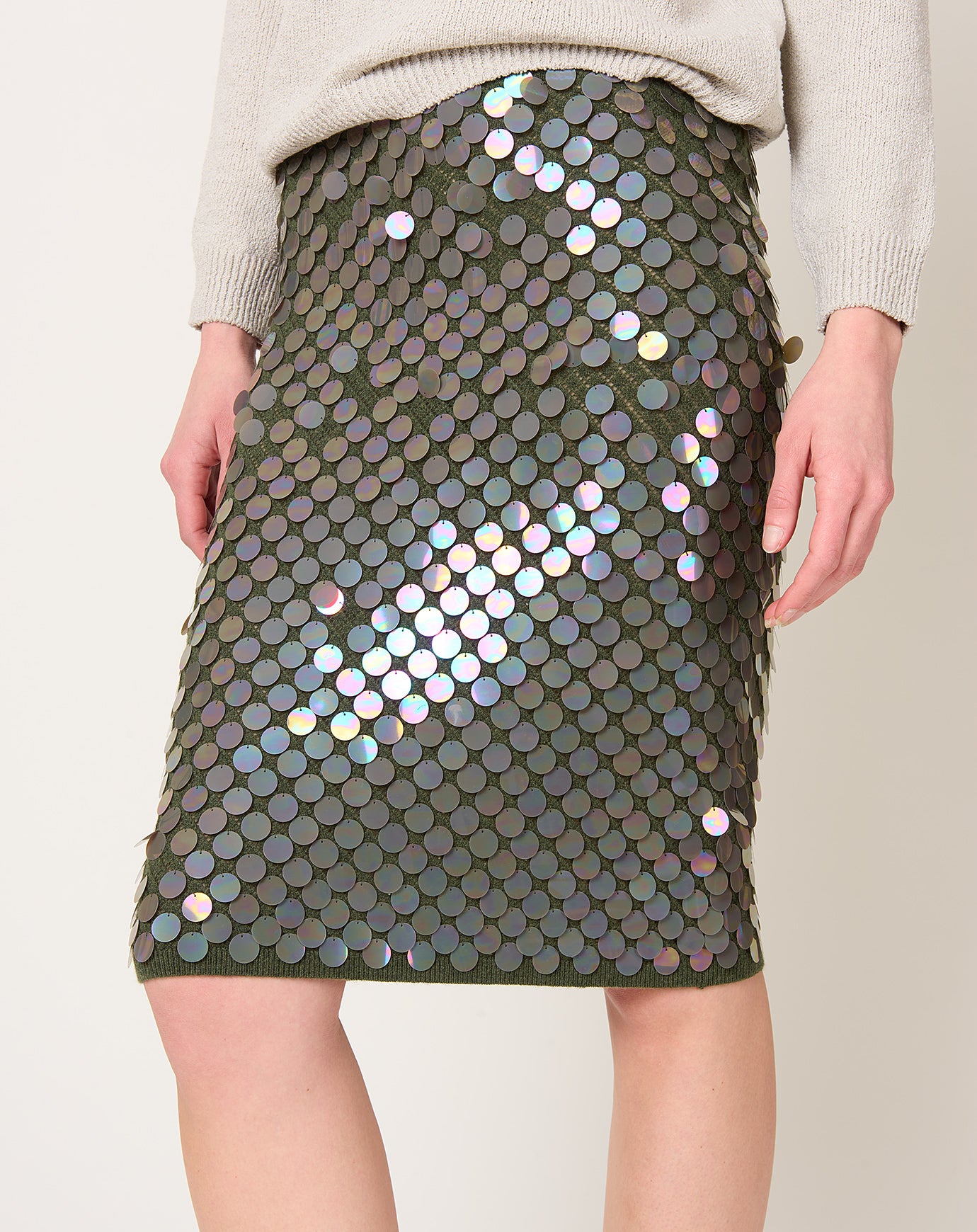 Zankov Matteo Skirt in Olive