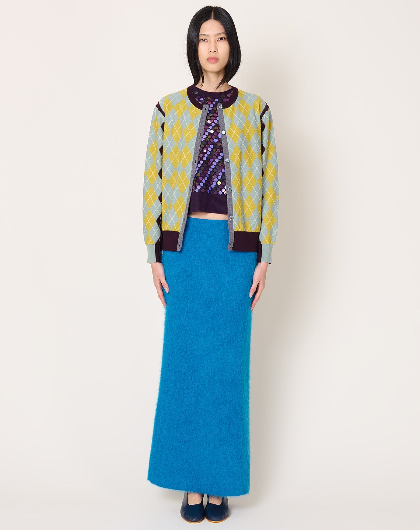 Zankov Junko Stripe Turtleneck in Honey