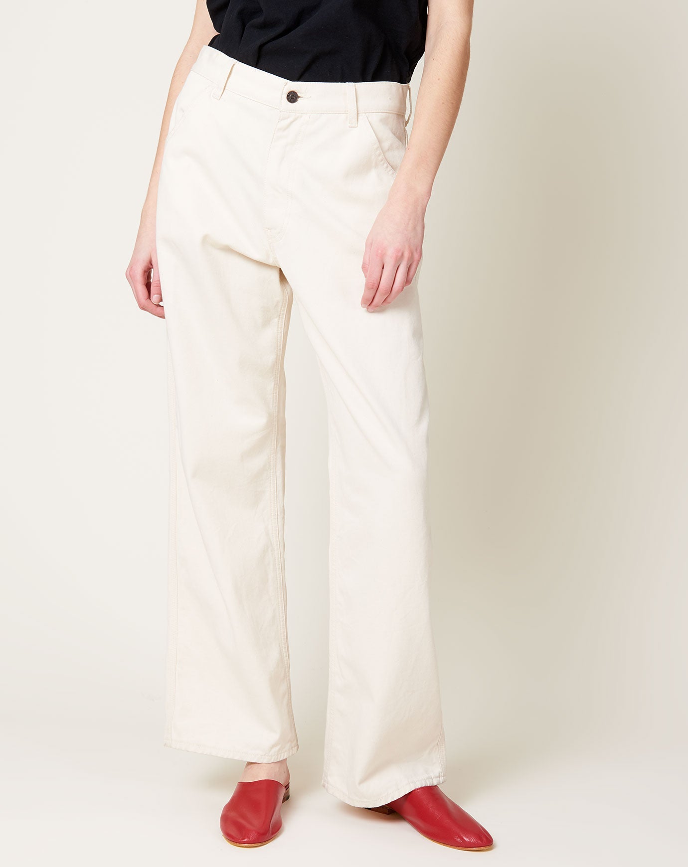 6397 Oversized Trouser Jean in Natural