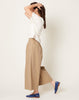 7115 by Szeki Elastic Culottes in Tan