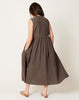 7115 by Szeki Summer Playdress in Dark Oak
