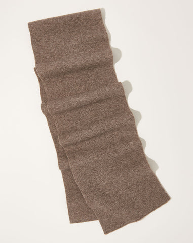 Yak Long Scarf in Taupe