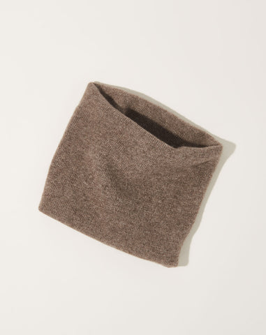 Yak Ring Scarf in Taupe