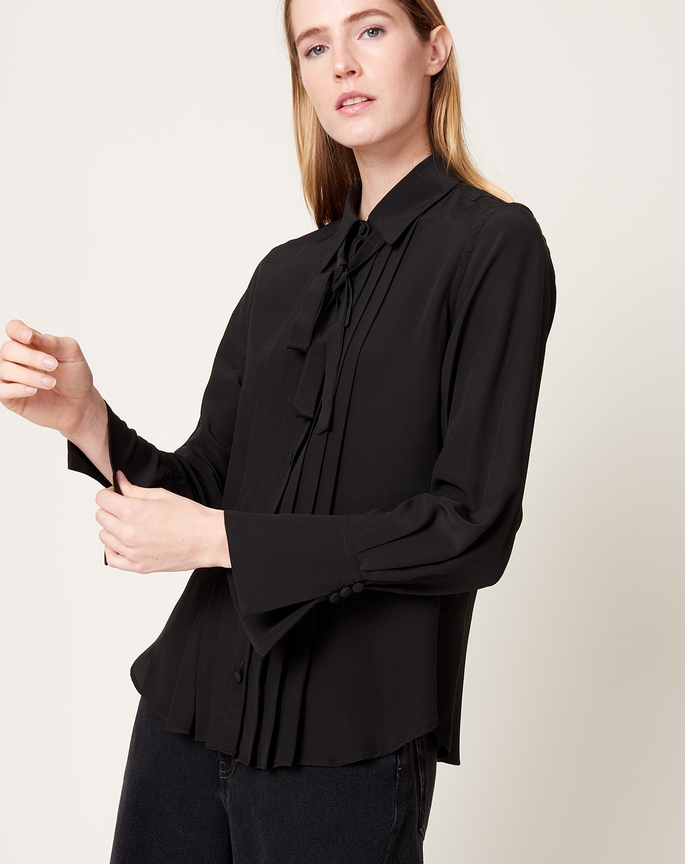 A'Court Iris Blouse in Black