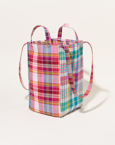 Easy Bag in Plaid Red