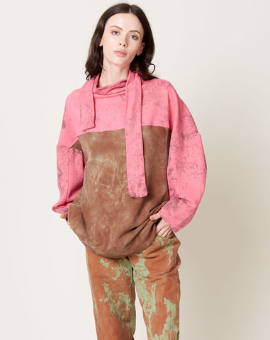 Garment Dyed 2 Tone Sweater