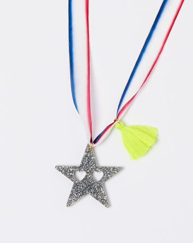 Trois Couleurs Star Necklace