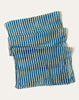 Auntie Oti Wide Stripe Scarf in Indigo