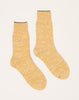 Babaco 2 Pairs Of Botanical Dyed Organic Cotton Socks in Lemon