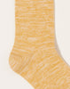 Babaco 2 Pairs Of Botanical Dyed Organic Cotton Socks in Lemon