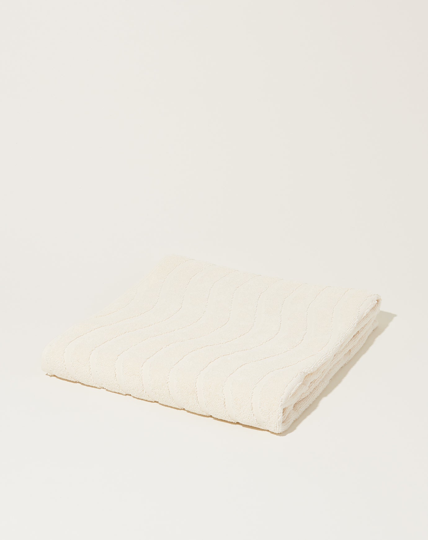 Baina St Clair Bath Towel in Ivory