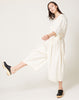 Black Crane Balloon Jumpsuit in Cloud