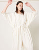 Black Crane Balloon Jumpsuit in Cloud