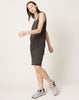 Black Crane Cami Dress in Shadow