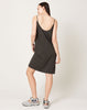 Black Crane Cami Dress in Shadow