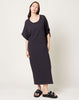 Black Crane Coral Dress in Graphite