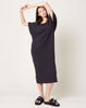 Black Crane Coral Dress in Graphite