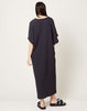 Black Crane Coral Dress in Graphite
