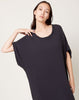Black Crane Coral Dress in Graphite