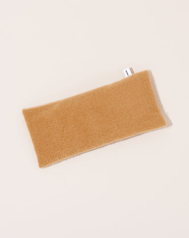 Cashmere Aromatherapy Eye Pillow in Camel