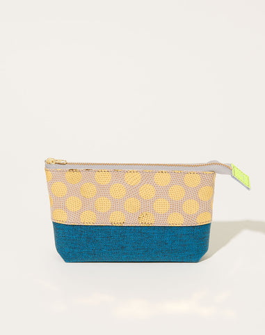 Ecology Leather Pouch in Gold